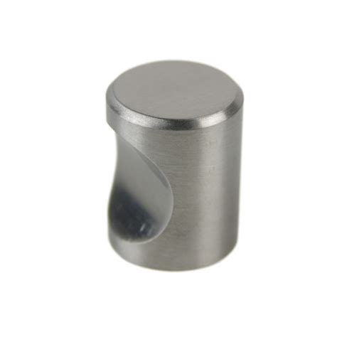 stainless steel cylinder cabinet knob